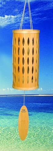 Woodstock Chimes Signature Collection, Aloha Chime, 28'' Natural Decor Designs - Coastal Gifts Wind Chimes for Outdoor, Patio, Home or Garden Décor (ACN) - Image 5