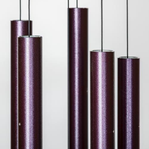 Shenandoah Melodies by Wind River - 47 inch Plum Wind Chime for Patio, Backyard, Garden, and Outdoor décor (Aluminum Chime) Made in the USA - Image 3
