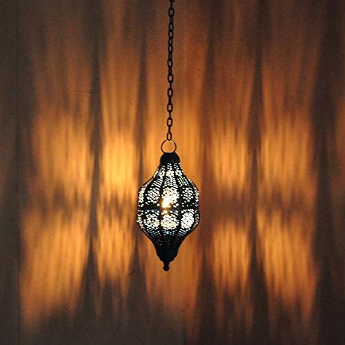 Lal Haveli Moroccan Style Hanging Candle Holder - Image 2