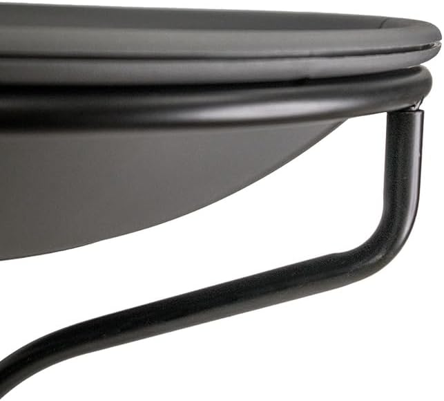 Wild Bird Lover’s Heated Bird Bath with Metal Stand – 20" Slate-Textured Basin, 150W Heater & 30" Coated Stand – Outdoor Bird Bath Keeps Water Ice-Free Year Round – Safe & Slip-Resistant Surface - Image 6