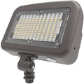 HALO Outdoor Integrated LED Large Floodlight, Bronze Finish, Selectable CCT 3000/4000/5000K, 11400 Max lumens, Dusk to Dawn by HALO