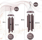 Personalized Wind Chimes Butterfly Memorial Gifts - Image 3