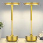UdoUto 2-Pack Cordless Table Lamps Rechargeable, Gold by Home