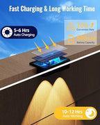 Solar Fence Lights with Remote 12 Pack, 9 Fixed Colors 12 Modes, Fence Lights Solar Powered Outdoor Waterproof, Warm/Cool White, RGB LED Deck Lights for Step/Yard/Railing/Balcony/Patio/Stairs/Outside - Image 4