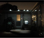 Ulalaza 6Pcs Outdoor Solar Gutter Lights Smart LED Night Light for Yard Driveway Lawn Pathway (White) - Image 7
