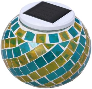 NUOBESTY Solar Light Glass Ball for Christmas Holiday Outdoor Decor by NUOBESTY