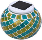 NUOBESTY Solar Light Glass Ball for Christmas Holiday Outdoor Decor by NUOBESTY