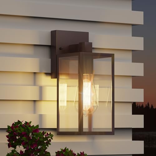 WIHTU Outdoor Front Porch Light Wall Mount, Exterior Lighting Fixtures by WIHTU