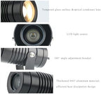 Outdoor LED Spotlights a Beam of Light Floodlight 180° Rotation Patio Glare Long Shot Beam Lamp IP65 Waterproof AC/DC12-24V Spotlight for Garden Path Building Walkway Landscape Lights - Image 3