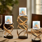 Starfish Beach Pattern 4 Packs Flameless LED Battery Candles with Colored Light Waterproof Pillar Fake Candles with Remote for Wedding Beach Party Decor Home Decoration - Image 4