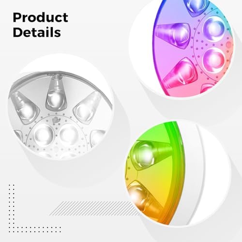 Led Submersible Pond Lights with Remote, 2.8 in Ip68 Waterproof, 2 Pack with 16 Colors & Suction Cups - Image 2