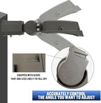 LAMPHOME LED Flood Lights Outdoor 35/60/80W and 3000/4000/5000K Adjustable 10400Lm,Dusk-to-Dawn Sensor o Dawn Flood Light for Yard, Garage, Garden,UL Listed,Includes Knuckle Mount - Image 5