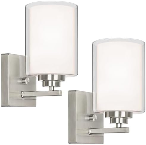 VerRon Set of 2 Wall Sconces for Bathroom, Modern Vanity Light Fixtures by WelcometoVerRon
