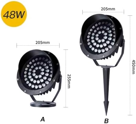 Outdoor Landscape Lights - IP65 Waterproof LED Spotlights, AC 220V Floodlight for Trees, Perfect for Garden, Villa, Park & Courtyard Lighting - Image 2