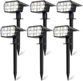 6-Pack Solar Spot Lights Outdoor Waterproof, Landscape Spotlight Cool White by Sucolite