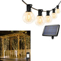 Lepro Lighting Ever Bundle - 306 LED Curtain Lights & 25 ft Solar Outdoor String Lights, Patio String Lights for Porch, Backyard, Deck, Garden, Gazebo, Pergola by Lepro