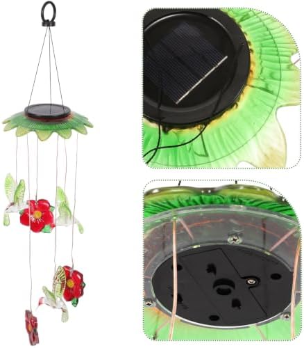 Solar Color Changing LED Wind Chime Light for Yard Patio - Image 3