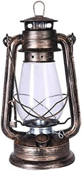 POCHY Classic Oil Lamp 12.2 Inch Oil Lamp Vintage Oil Lantern Metal Hanging Hurricane Lamp for Outdoor Indoor Lighting Use Kerosene Lamp Portable by Unknown