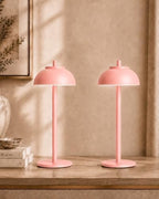 Pink Cordless Table Lamps, Rechargeable LED Touch Lamp, 2 Pack - Image 6