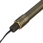 VOLT Max Spread 12V Brass Mini Path Light (15" Tall, 9" Shade), Bronze - Image 5