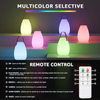 uuffoo 2 Pack Rechargeable Portable Table Lamp with Remote - Image 2