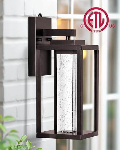 VIANIS Oil Rubbed Bronze Outdoor House Lights Fixtures Wall Mount, Aluminum - Image 6