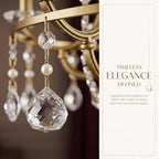 2" Pendant Chandelier K9 Crystal Decorative Hanging Ornaments (Vintage C, 12) - Image 4