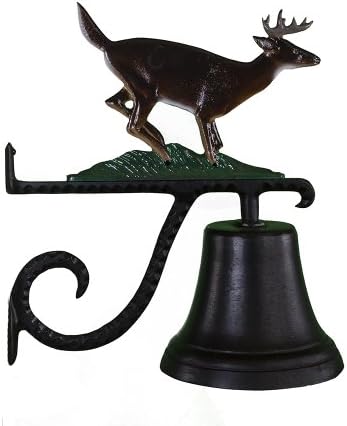 Montague Metal Products Cast Aluminum Dinner Bell (Buck) by MontagueMetalProducts