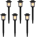 6 Pack Solar Torch Lights with Flickering Flame Effect,Flickering Flame LED Lights Outdoor Waterproof Halloween Fall Decoration,Solar Garden Lights Decor for Porch,Pool,Camp,Path,Yard,Patio,Balcony by Unknown