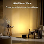 Olafus 4-Pack 40W RGB Flood Lights with Remote, Warm White LED Flood Light - Image 5