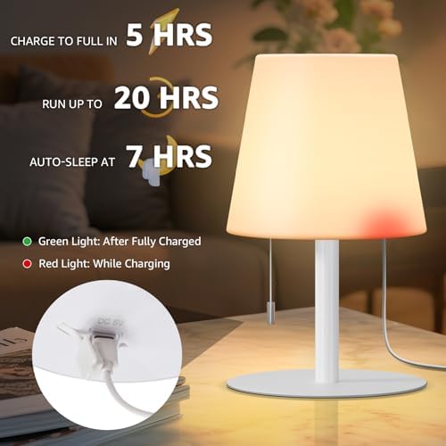 uuffoo Shower Lamp Rechargeable Cordless Light Waterproof for Bathroom Spa - Image 4