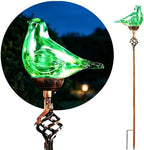 Solar Garden Stakes, Waterproof Bird Light Figurine Solar Stake Lights, Decorative Outdoor Garden Decor for Outside Yard Patio Lawn Porch Cemetery by Unknown