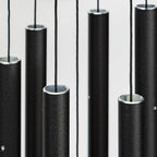 Corinthian Bells 27" Pet Memorial Wind Chime – Black – “Always Loved, Never Forgotten” with Engraved Pawprint – Soothing Sympathy Gift for Dog or Cat Loss & Remembrance - Image 3