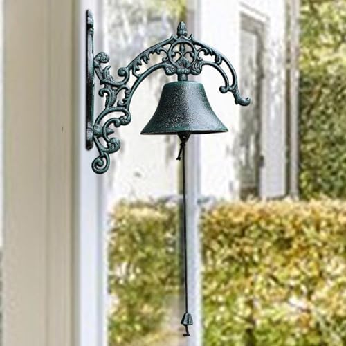 Farmhouse Dinner Iron Door Bell Hanging Decorative Bell Metal Suitable for House Yard - Image 5