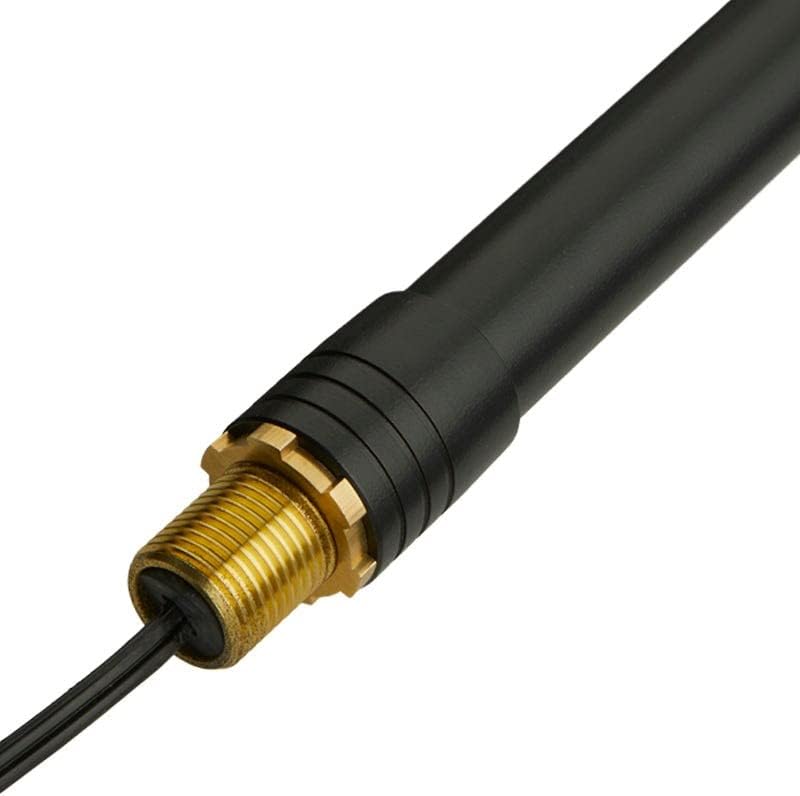 VOLT Flat Hat 12V Black Brass Path Light (5" Shade, 24" Tall) - Image 6