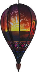 In the Breeze 0996 Hot Air Balloon Spinner, 10-Panel, Southwest Theme by InTheBreezeHomePage