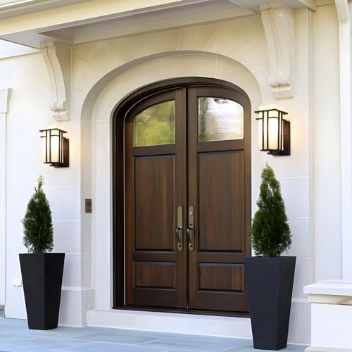 Outdoor Wall Sconce, Anit-Rust Waterproof Exterior Wall Lights - Image 2