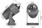 Outdoor Spot Lights - Long Distance Floodlight, 10W Rotating Narrow Spotlight Led Beam Light, IP65 Waterproof Wall Washer, Outdoor Architectural Wall Lamp LED Landscape Lighting(Yellow,B-(AC85-265V)) - Image 3