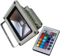 30W LED RGB Color Changing Outdoor Exterior Wall Wash Flood Light Project Lamp Fixture + IR Remote Control Waterproof IP65 by Luminturs