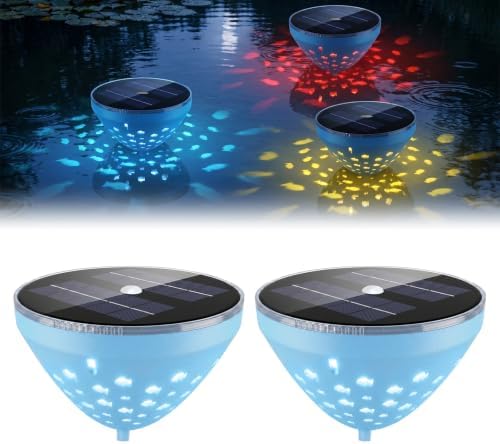 Pool Lights for Above Ground Pools, Solar Floating Pool Lights With IP68 by Unknown