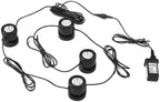 4 Pack Submersible LED Pond Lights with Remote Control, 20 Colors, IP68 Underwater Fountain Landscape Spotlights, Timer, Adjustable Heads, 110V US Plug - Image 5