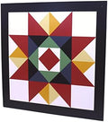 AmishToyBox.com Hand-Painted Barn Quilt - Washington Star Design - Outdoor Wall Sign Decor (24" x 24") by AmishToyBox.com