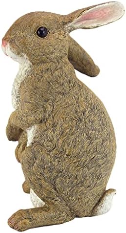 Design Toscano QM200681 Hopper the Bunny Standing Rabbit Indoor/Outdoor - Image 6