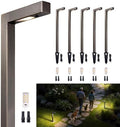 Gardenreet Brass Low Voltage L-Shaped Path Light, Bronze, G4, 3CCT, 6Pack by Gardenreet