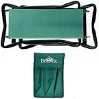 Burpee Multi-Function Garden Kneeler Seat with Padded Cushion and Detachable Tool Bag, Versatile Garden Stool with Foldable Frame, Ideal for Outdoor Gardening Enthusiasts (Green) - Image 3