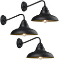 3 Pack Wall Lights Wall Mount for House Farmhouse Outdoor Wall Sconce Classic Barn Lights Outdoor & Indoor, 12" by FLQMYQ