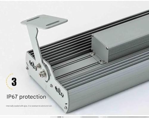 DC220V LED Beam Spotlight, Rectangle LED Spotlight, IP67 Outdoor Waterproof Beam Spot Lights, Tree Lighting, Landscape Floodlights, Garden Villa Courtyard Lawn Light(Red Light,24W(220V)) - Image 6