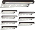 8-Pack UL Listed LED Hardscape Lighting, 12 Inch Retaining Wall Lights, 9W 3000K Landscape Lighting, Die-cast Aluminum Housing Paver Wall Lights, Low Voltage 12V AC/DC by PAAYIBRIL