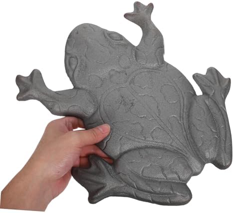 Cast Iron Frog Stepping Stone Outdoor Garden Decor for Pathways - Image 4