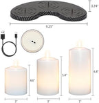 GenSwin Rechargeable Flameless Candles Battery Operated with Remote Timer - Image 7